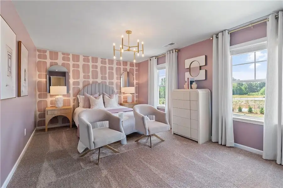 Furnished interior view inside a new home in Cooper Park, McDonough (Image 5).