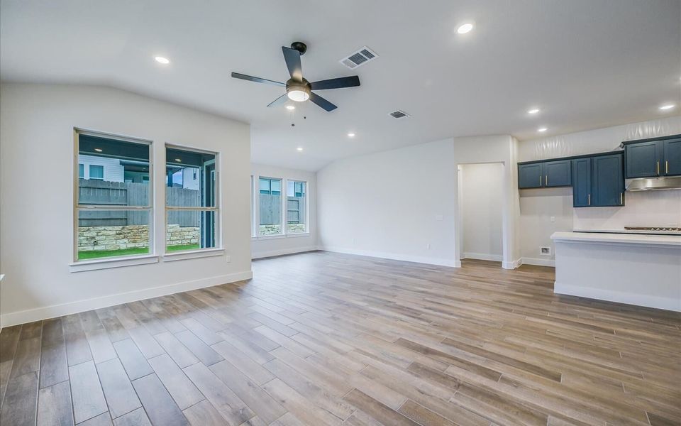 Spacious, unfurnished interior of a new home in Traditional Homes at Easton Park, Austin (Image 9).