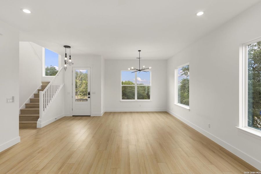 Spacious, unfurnished interior of a new home in , Boerne (Image 39).