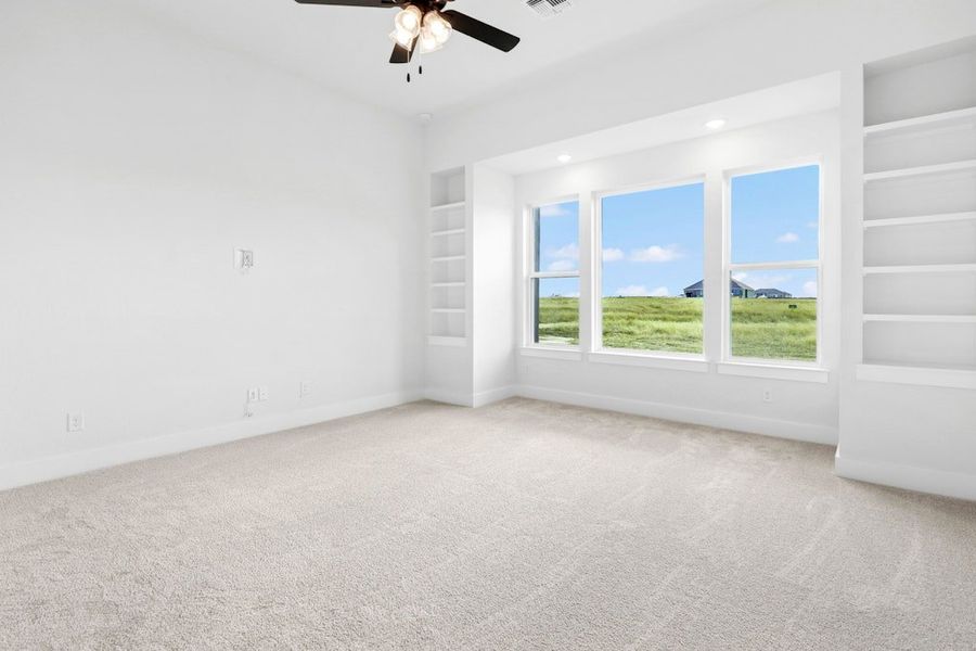 Spacious, unfurnished interior of a new home in Leander Estates, Leander (Image 24). Spacious, unfurnished interior of a new home in Leander Estates, Leander (Image 24).