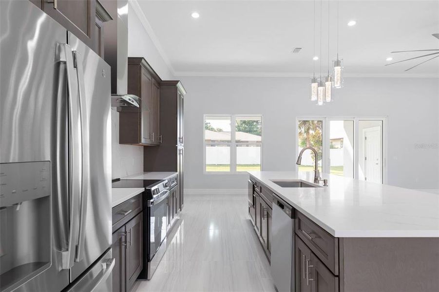 Furnished interior view inside a new home in , Palm Coast (Image 12).