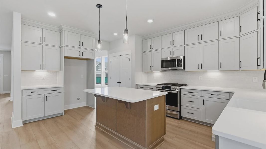Furnished interior view inside a new home in The Reserve at Livingston Park, Easley (Image 11).
