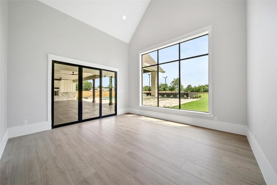 Spacious, unfurnished interior of a new home in , Cypress (Image 40).