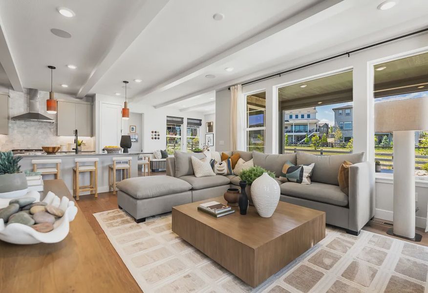 Emerson Model Great Room, Kitchen + Dining - 4 of 19