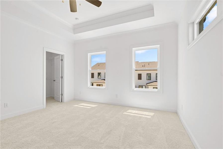 Spacious, unfurnished interior of a new home in Evanshire Townhomes, Duluth (Image 16).