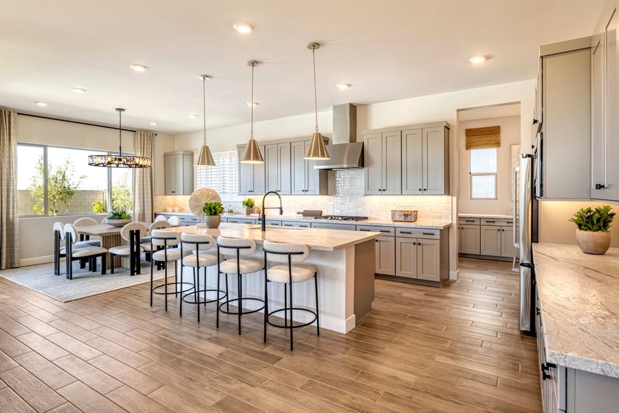 Representative furnished interior of a home built from the Grove 50-3 by Tri Pointe Homes in Soleo, San Tan Valley (Image 5).