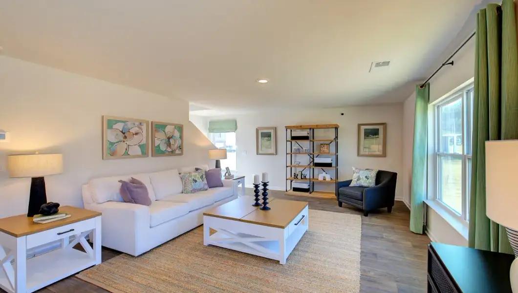 Furnished interior view inside a new home in Rydele Heights - Express, Asheville (Image 4).