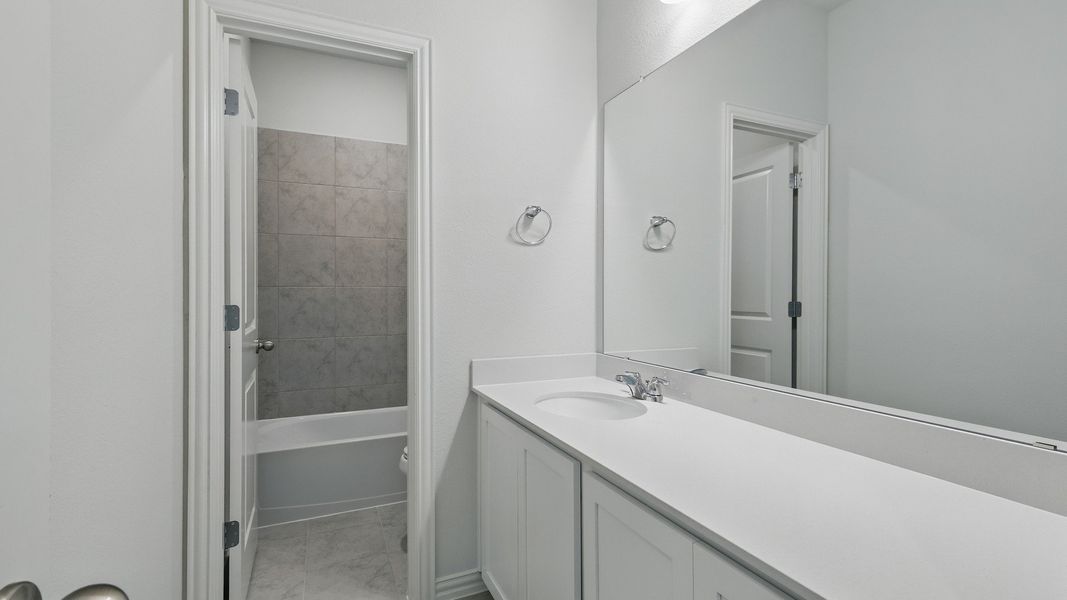Furnished interior view inside a new home in Bel Air Village, Sherman (Image 40). Furnished interior view inside a new home in Bel Air Village, Sherman (Image 40).