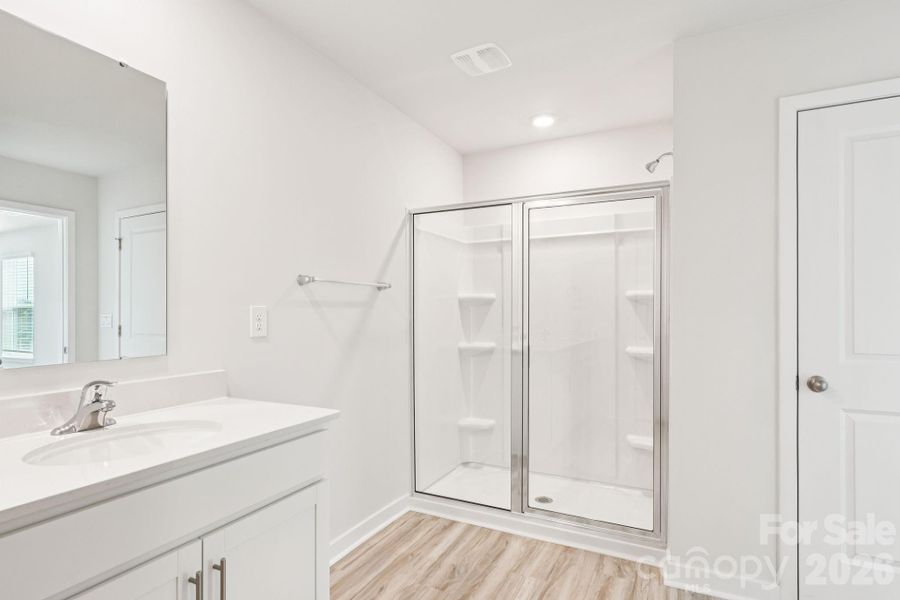 Furnished interior view inside a new home in Woodhaven at Chester, Chester (Image 9).