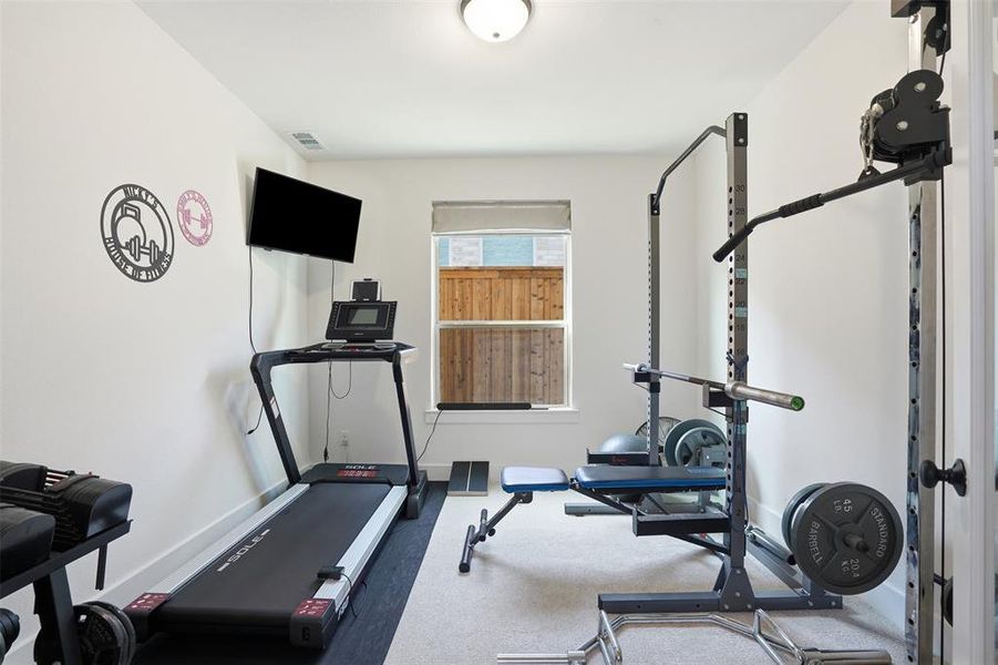 Furnished interior view inside a new home in Ventana, Fort Worth (Image 16).