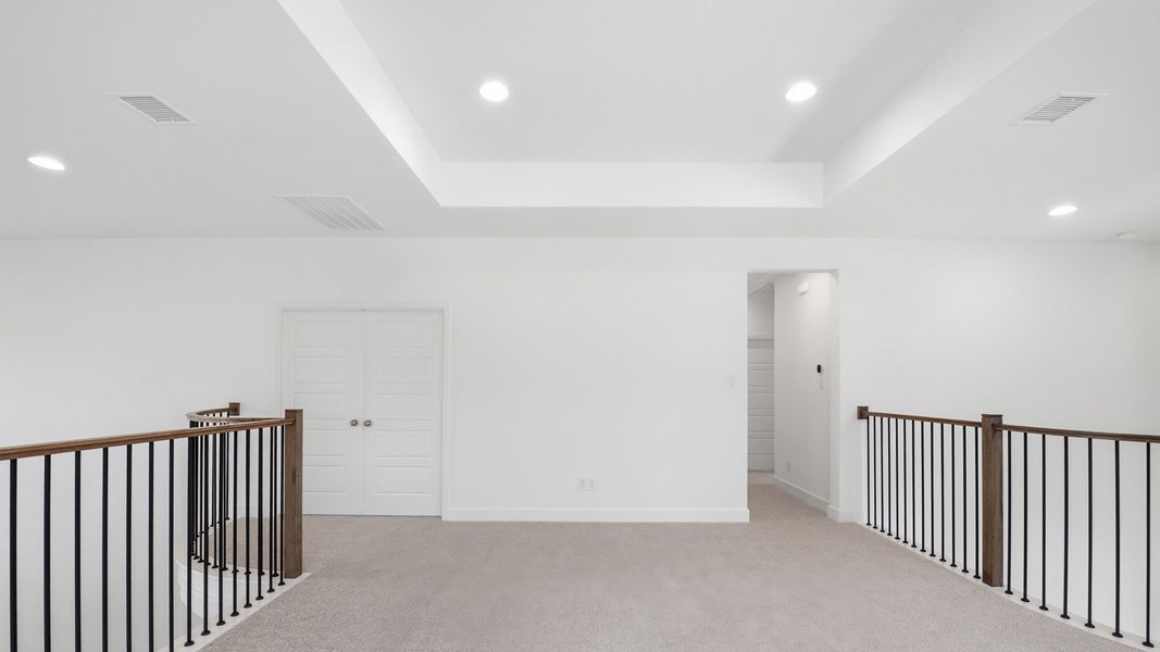 Spacious, unfurnished interior of a new home in The Heights at Uptown Celina, Celina (Image 21). Spacious, unfurnished interior of a new home in The Heights at Uptown Celina, Celina (Image 21).