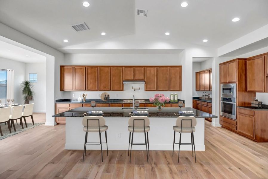 Furnished interior view inside a new home in Elegance at Eastmark, Mesa (Image 15).