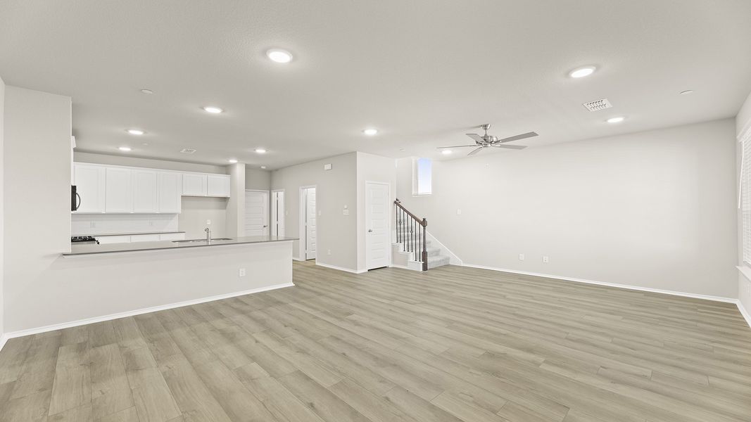 Spacious, unfurnished interior of a new home in Heartland Townhomes, Heartland (Image 15).