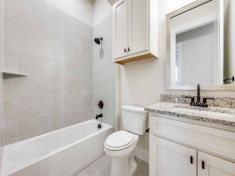 Furnished interior view inside a new home in Ladera Little Elm, Little Elm (Image 13).