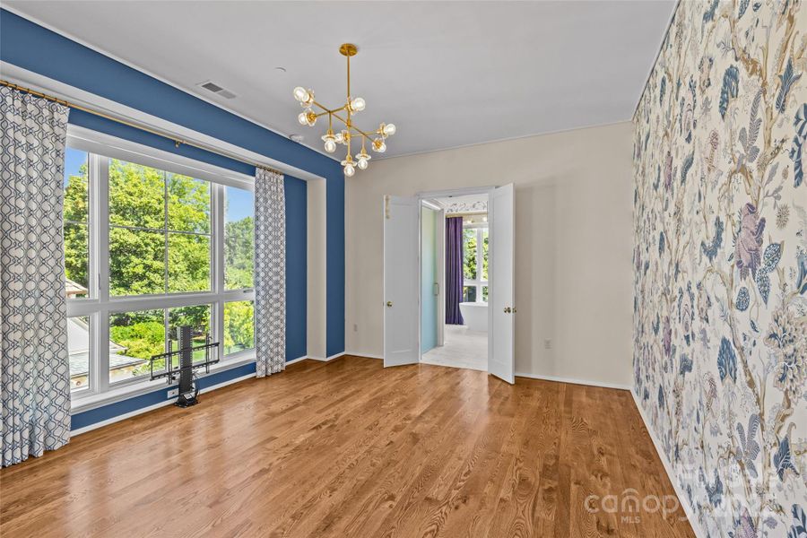 Furnished interior view inside a new home in , Charlotte (Image 26).