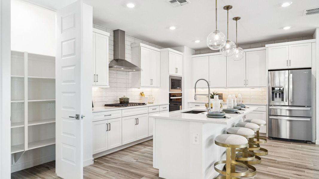 Representative furnished interior of a home built from the Apache by D.R. Horton in The Ridge at Stone Butte, Phoenix (Image 11).