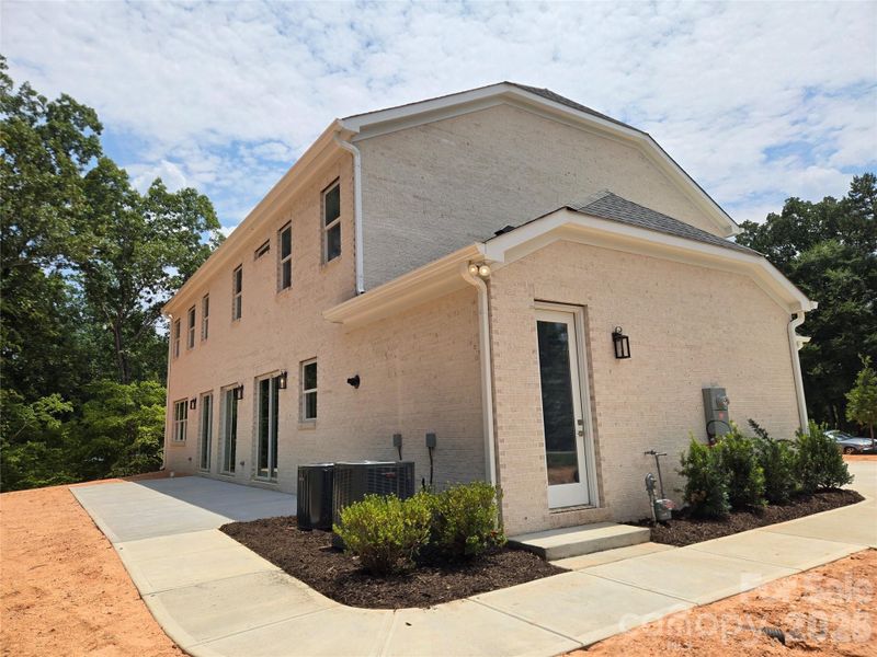 2 Trane HVAC units, garage service door & oversized patio. 2 Trane HVAC units, garage service door & oversized patio.