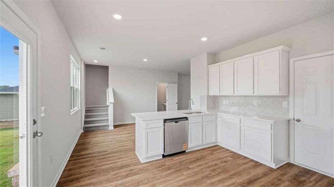 Furnished interior view inside a new home in Willowbrook, Winder (Image 10). Furnished interior view inside a new home in Willowbrook, Winder (Image 10).