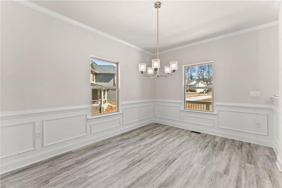 Spacious, unfurnished interior of a new home in Magnolia Villas, Cornelia (Image 46).