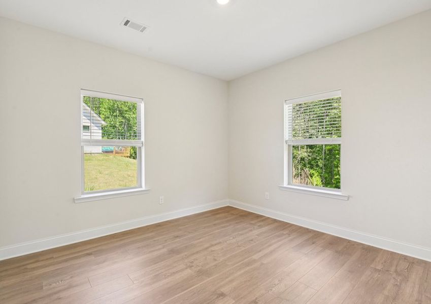 Representative unfurnished interior of a home built from the Rabun by LGI Homes in Mount Tabor Pointe, Dallas (Image 7). Representative unfurnished interior of a home built from the Rabun by LGI Homes in Mount Tabor Pointe, Dallas (Image 7).