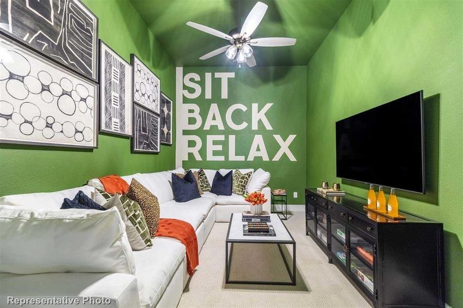 Entertainment Room (Representative Photo) Entertainment Room (Representative Photo)