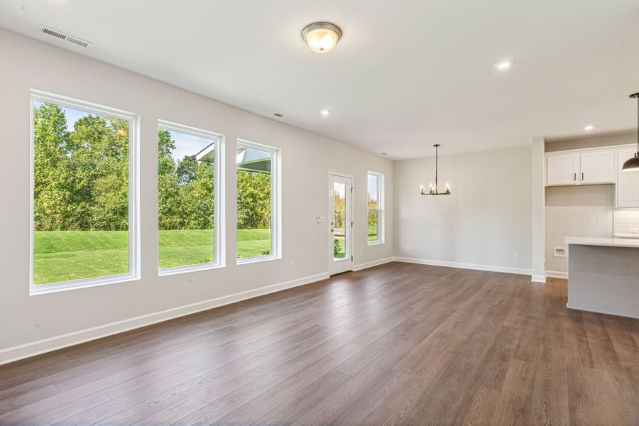 Spacious, unfurnished interior of a new home in Serenity - The Cottage Collection, Fuquay Varina (Image 16).