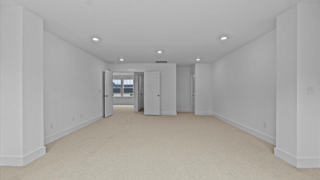 Memorable mornings begin in this tasteful and thoughtfully crafted primary suite