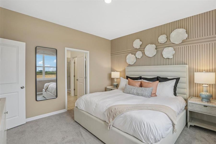 Furnished interior view inside a new home in Hidden Cove, Eustis (Image 26).