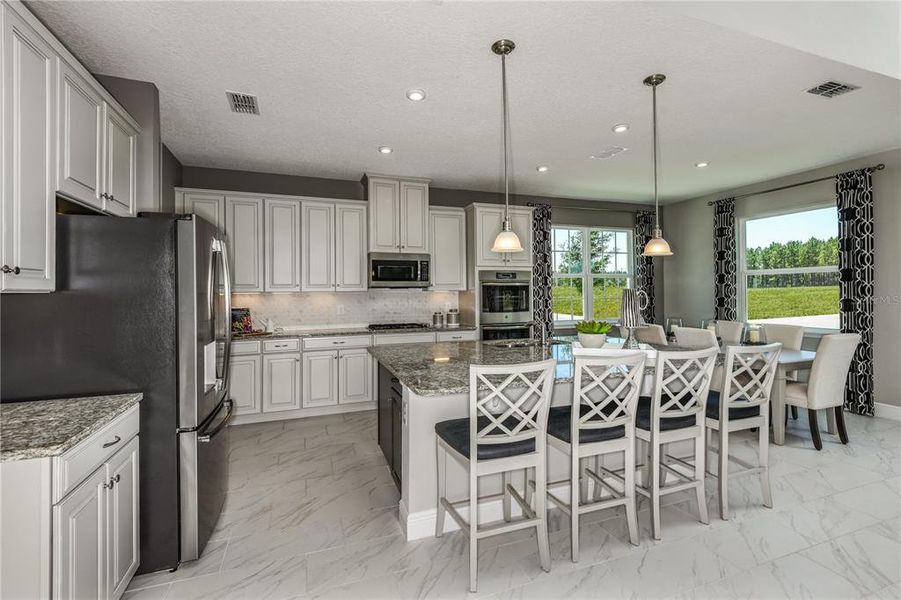Furnished interior view inside a new home in The Palms at Venetian Bay, New Smyrna Beach (Image 7). Furnished interior view inside a new home in The Palms at Venetian Bay, New Smyrna Beach (Image 7).