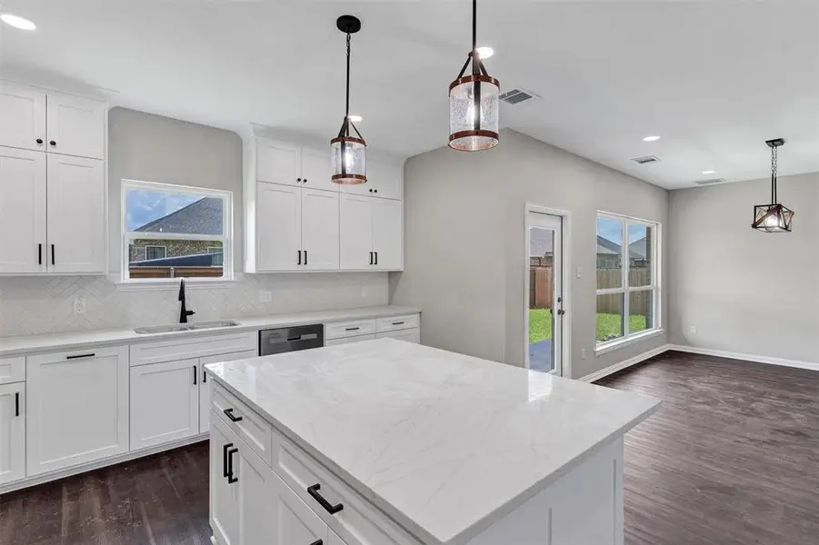 Furnished interior view inside a new home in , Mabank (Image 5). Furnished interior view inside a new home in , Mabank (Image 5).