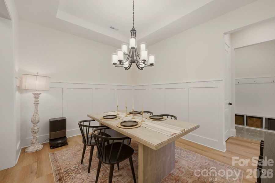 Furnished interior view inside a new home in , Mooresville (Image 5).