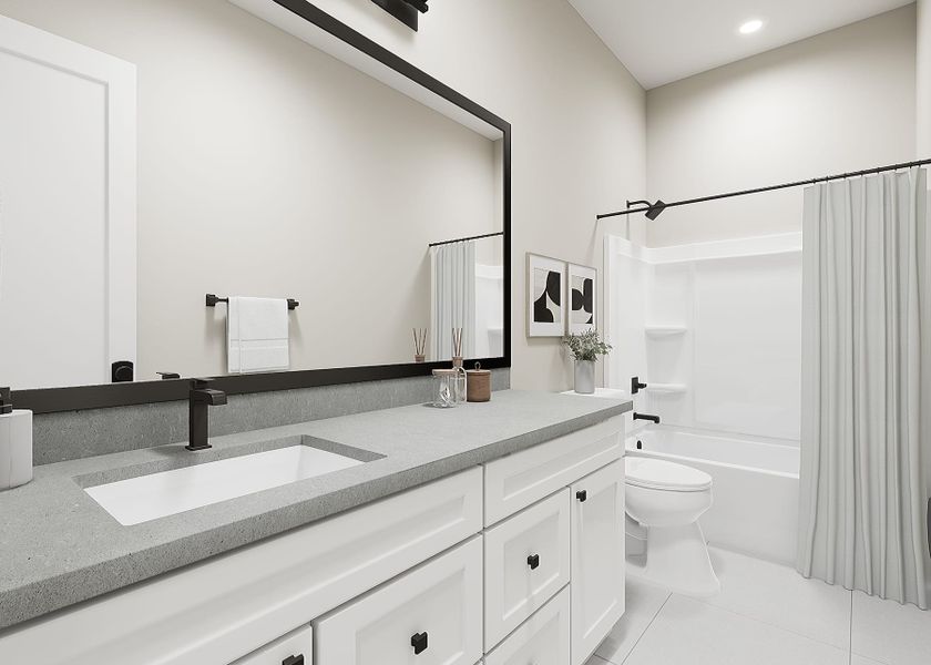 Representative furnished interior of a home built from the Cholla Plan 5541 by Tri Pointe Homes in Blossom Rock, Apache Junction (Image 30).