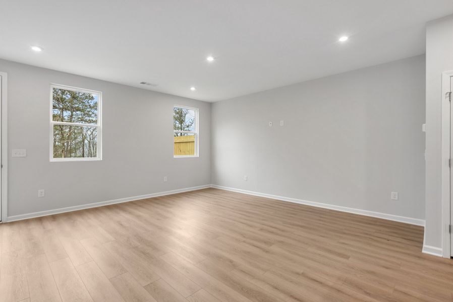 Representative unfurnished interior of a home built from the The Durant A by Davidson Homes LLC in Stegall Village, Emerson (Image 16).