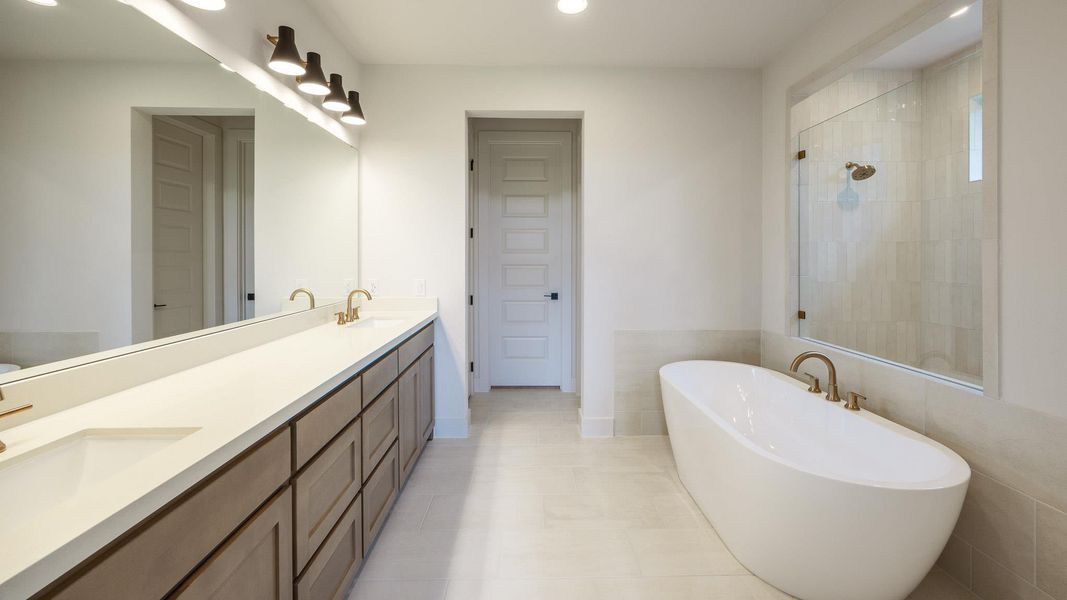 Furnished interior view inside a new home in Parkside On The River, Georgetown (Image 6). Furnished interior view inside a new home in Parkside On The River, Georgetown (Image 6).