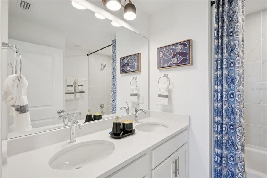 Furnished interior view inside a new home in Twin Oaks, Zephyrhills (Image 7).