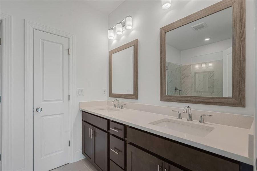 Furnished interior view inside a new home in Waterhaven, Cumming (Image 10).