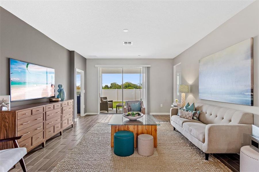 Furnished interior view inside a new home in Bridgewalk, St. Cloud (Image 20).