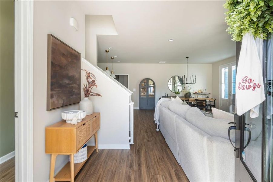 Furnished interior view inside a new home in Harmony, Auburn (Image 12).