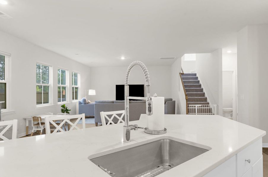 Furnished interior view inside a new home in , Summerville (Image 51). Furnished interior view inside a new home in , Summerville (Image 51).