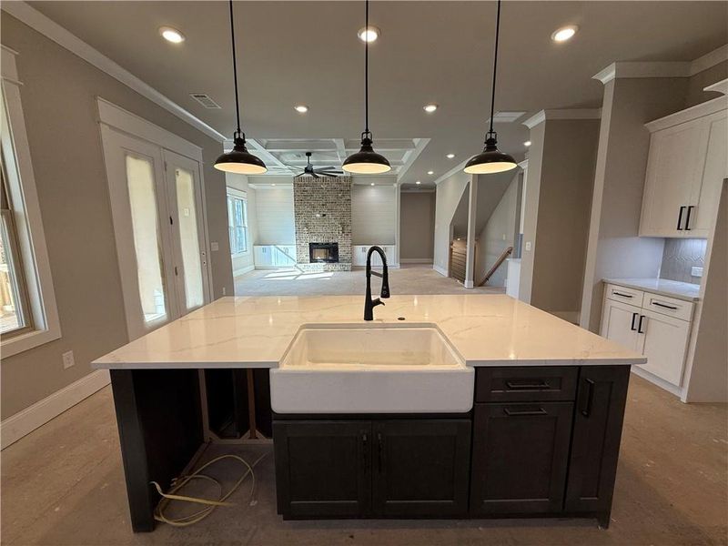 In-progress construction of a new home in , Jefferson, GA (Image 51).