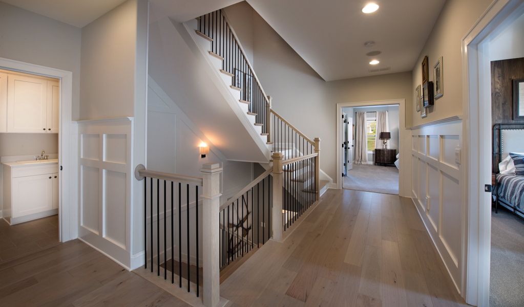 Matthews Home Design Upper Hallway