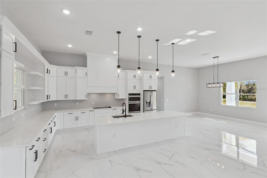 Furnished interior view inside a new home in , Eustis (Image 8).
