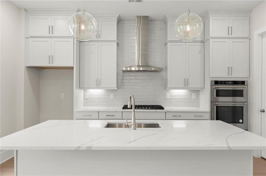 Furnished interior view inside a new home in Hillgrove Preserve, Powder Springs (Image 14).