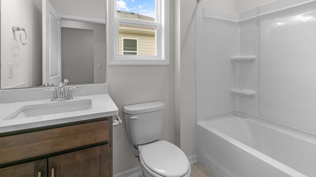 Furnished interior view inside a new home in The Villas at Martin Farms, Aberdeen (Image 11).