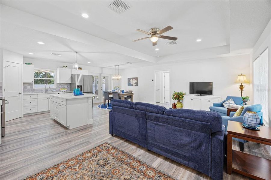 Furnished interior view inside a new home in , Ocala (Image 6). Furnished interior view inside a new home in , Ocala (Image 6).