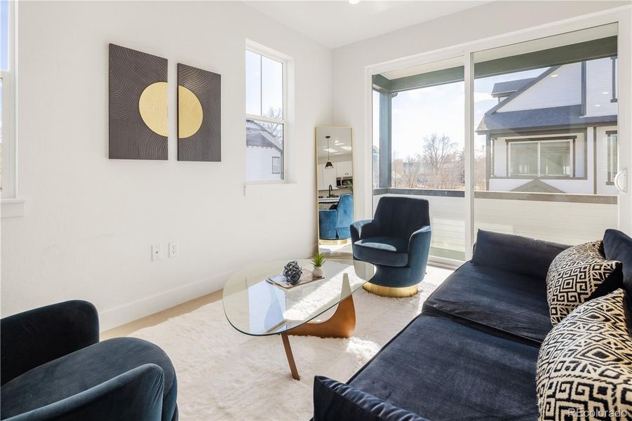 Furnished interior view inside a new home in , Arvada (Image 12).