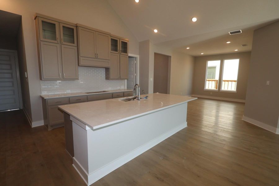 Furnished interior view inside a new home in Dunham Pointe, Cypress (Image 9).
