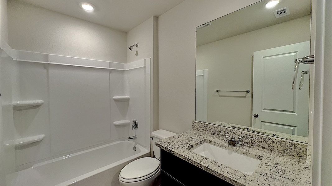 Furnished interior view inside a new home in Woodside, Corpus Christi (Image 5). Furnished interior view inside a new home in Woodside, Corpus Christi (Image 5).