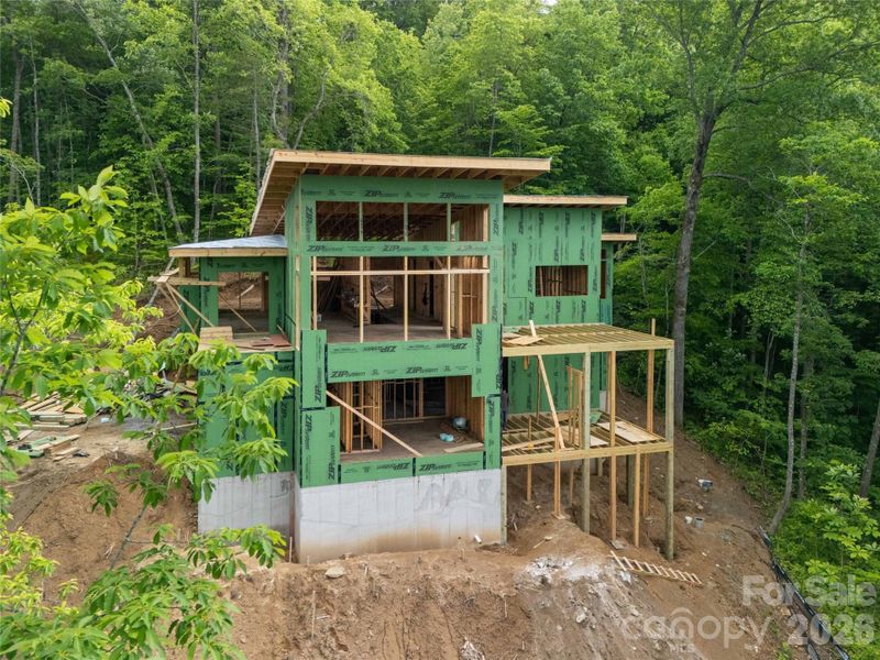 In-progress construction of a new home in , Tuckasegee, NC (Image 18). In-progress construction of a new home in , Tuckasegee, NC (Image 18).