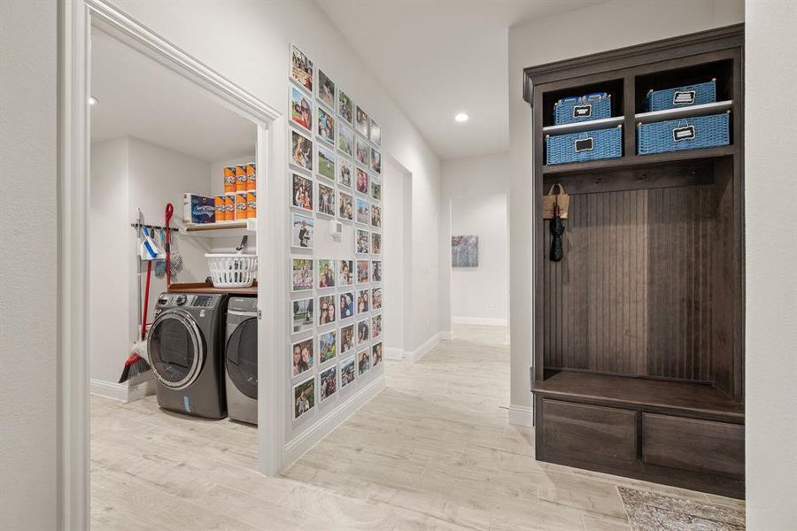 Furnished interior view inside a new home in Timberbrook, Justin (Image 36).